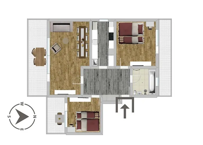 Stylish And Modern - Alm-flat-vacation * Oberau (Garmisch-Partenkirchen)